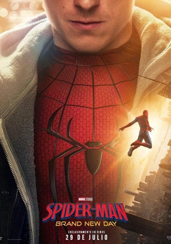 Cartel de Spider-man: Brand New day