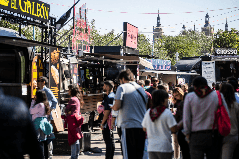 Food Trucks Zaragoza. Producciones Kinser