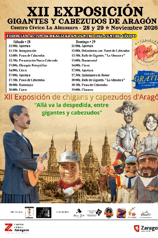 XII Exposición: Gigantes y Cabezudos de Aragón