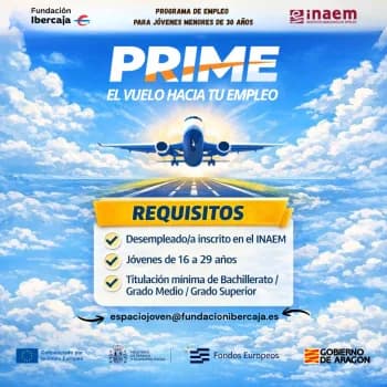Programa PRIME: El vuelo hacia tu empleo