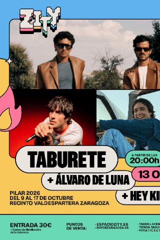 Taburete, Álvaro de Luna y Hey Kid - Zity